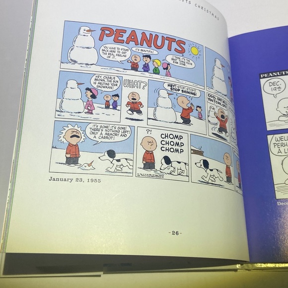Hallmark the joy of a peanuts Christmas, 50 years of holiday comics  book - Picture 5 of 6